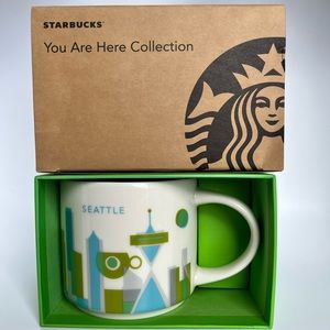 Starbucks You Are Here Collection Seattle mug